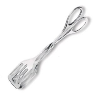Gebäckzange rostfrei breit 19.5 cm (464)