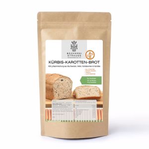 Backmischung Kürbis-Karotten-Brot glutenfrei